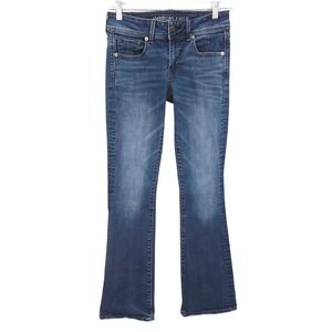 American Eagle Outfitters Women's Medium Wash Blue Boot Cut Jeans